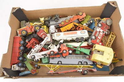 Lot 271 - Postwar and Later Playworn Dinky Commercial and Military Vehicles (40+)