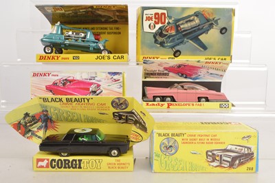 Lot 276 - Dinky and Corgi Models From TV and Film With Reproduction Boxes (3)