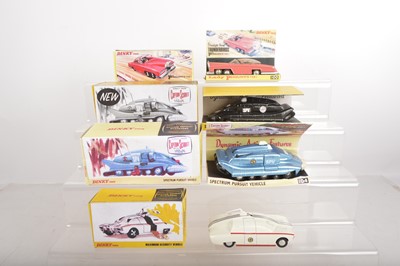 Lot 278 - Dinky Gerry Anderson Models From TV and Film With Reproduction Boxes (4)