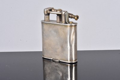 Lot 293 - A Silver Dunhill Pocket lighter