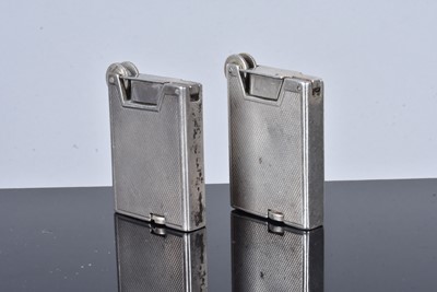 Lot 294 - Two Viceroy silver pocket lighters
