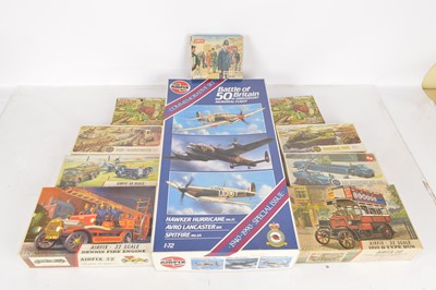 Lot 308 - Airfix kits unbuilt in original boxes  (10)