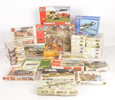 Lot 309 - Airfix Keilkraft Matchbox Revell Merit plastic kits unbuilt in original boxes  (32)