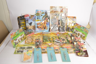 Lot 353 - Packaged 1990's Military Diecast & Toys