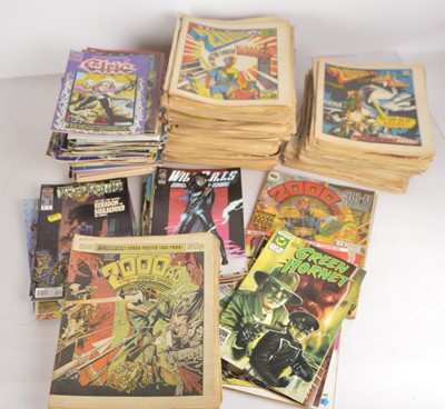 Lot 368 - Collection of mostly late 1970's to early 1990's Action Comics by IPC  Image Comics  First Comics, Epic Comics Eclipse Comics and others  (approx. 260)