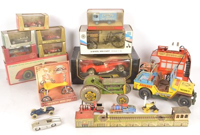 Lot 376 - Various Diecast vintage and modern Cars Tin Toys and other items (19)