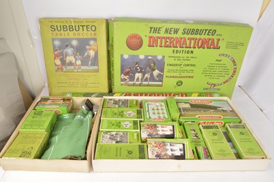 Lot 378 - Subbuteo Football Teams  and additional items (qty)