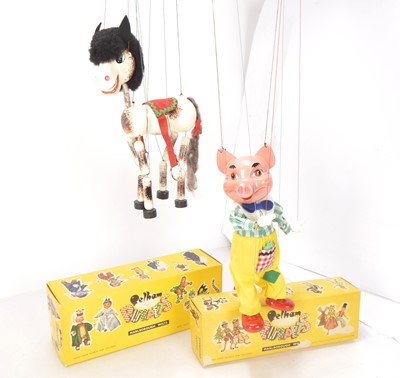 Lot 379 - Pelham Puppets Pig and Horse