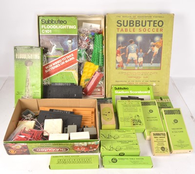 Lot 382 - Various periods Subbuteo Football spares