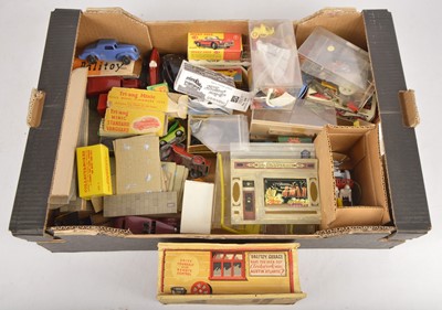 Lot 389 - Various plastic and metal Cars replica boxes and Pavement pieces