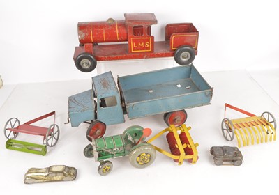 Lot 412 - Tin and Steel Toys