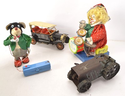 Lot 415 - Various Tin  and Clockwork Toys