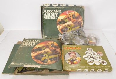 Lot 440 - Meccano Army Sets and unboxed parts (qty)