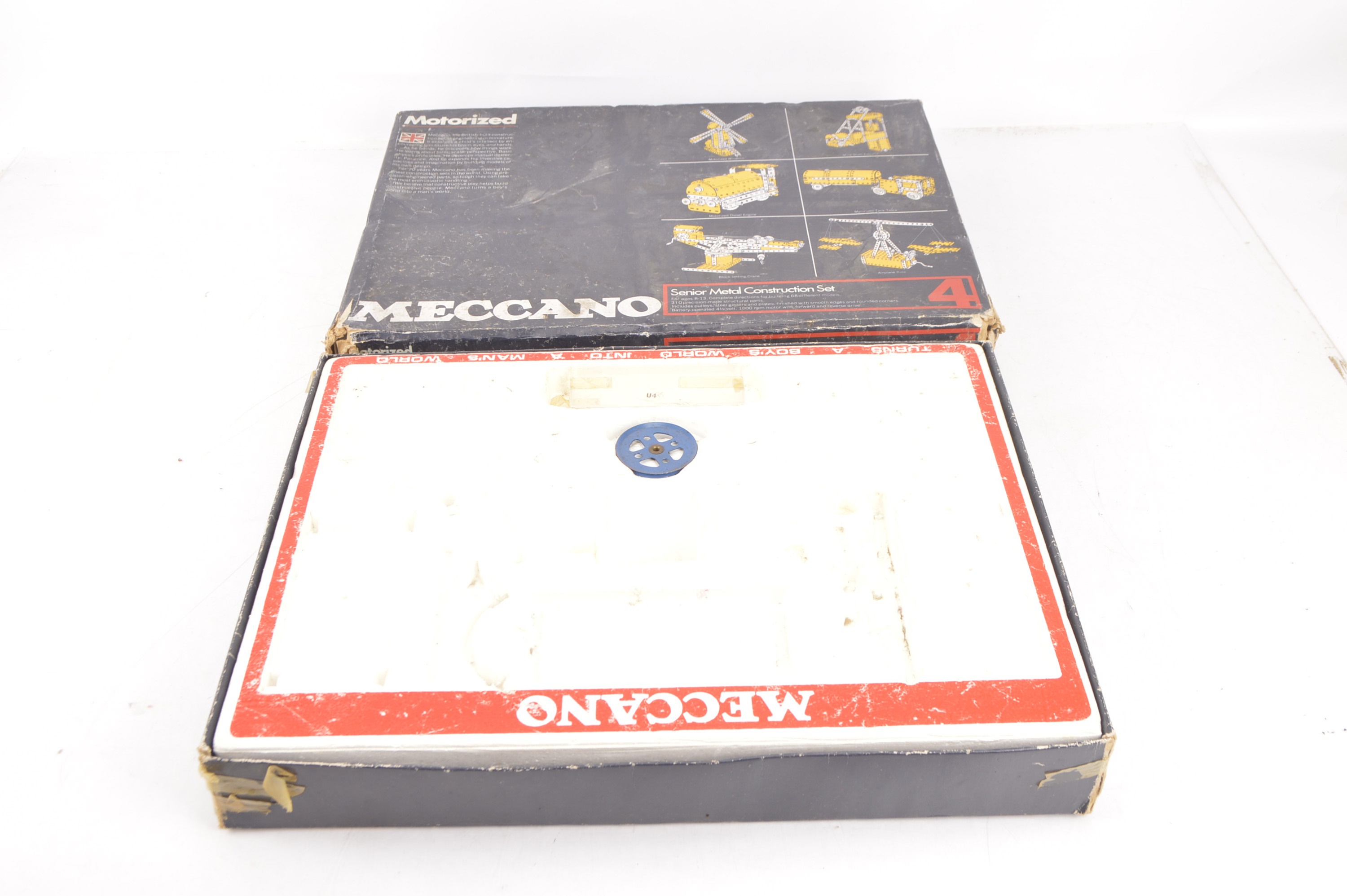 Lot 442 - Meccano 1960-70's Sets in dark blue boxes (5