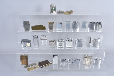 Lot 311 - A collection of vintage pocket lighters