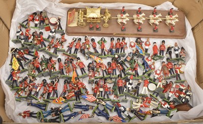 Lot 493 - Loose Crescent and W Britains New metal soldiers and military ( 118)