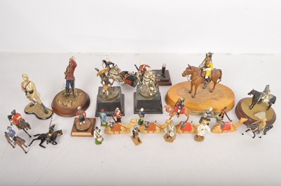 Lot 500 - Colonial and Boer War Military figures and animals (24)