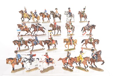 Lot 509 - Del Prado Napoleonic era Mounted Soldiers with Britains mounted and foot soldiers (71)