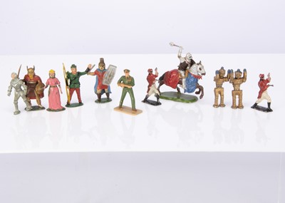 Lot 533 - Non-military figures by various makers including Hill Space and Reynolds comprising Crescent Highwaymen (2)