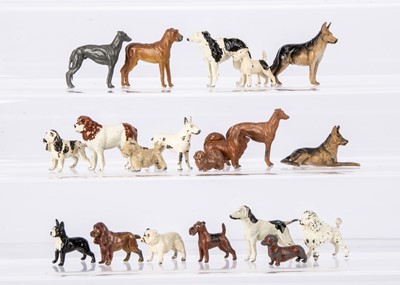 Lot 549 - A lot of Timpo My Pet Series models of dogs