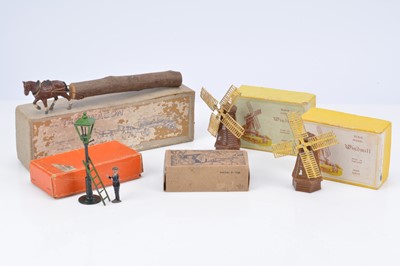 Lot 591 - Boxed civilian items by various makers including Charbens and Hill comprising F G Taylor Windmills (2)