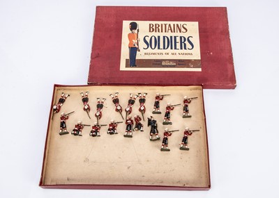 Lot 602 - Britains boxed set 2025 The Queens Own Cameron Highlanders