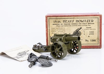 Lot 614 - Britains item no.1266 18 inch heavy Howitzer