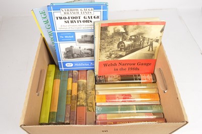 Lot 626 - Railway Company and Line Histories with a Narrow Gauge theme  from Oakwood and others (31)