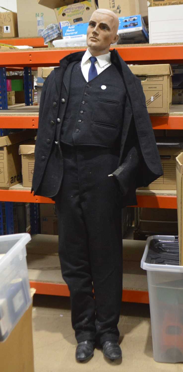 Lot 627 - Mannequin wearing 1950s British Railways uniform (1)