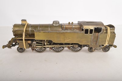 Lot 675 - 0 Gauge scratchbuilt unfinished BR Standard Class 2-6-4 Tank Locomotive