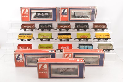 Lot 714 - Lima 0 Gauge Private Owners Open Wagons (20)