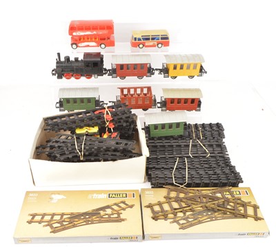 Lot 744 - Quantity of Faller 0 Gauge and various Ertl Thomas motorised and original Engines