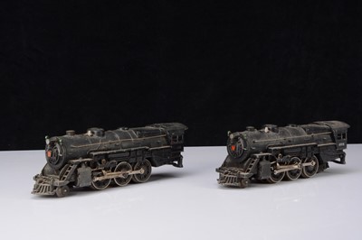 Lot 764 - Lionel 0 Gauge 3-Rail early post-war metal body 2-6-2  and 2-64 Locomotives only