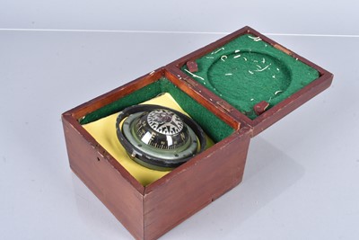 Lot 439 - A German Gimbal Ships Compass
