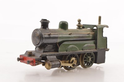 Lot 793 - A part-repainted Marklin 0 Gauge live steam '0-4-0' Locomotive only