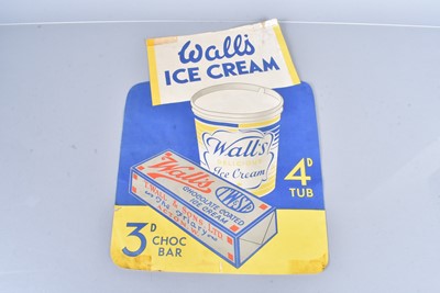 Lot 27 - A vintage Wall's Ice Cream Advertising sign