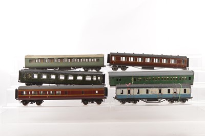 Lot 798 - Kit-built 0 Gauge Coaching Stock (6)