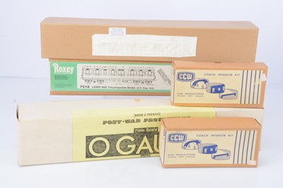 Lot 805 - Coach Body Kits and other components for 0 Gauge by various makers (qty)