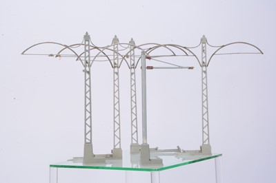 Lot 811 - LGB G Scale Overhead Masts and two small Bridges