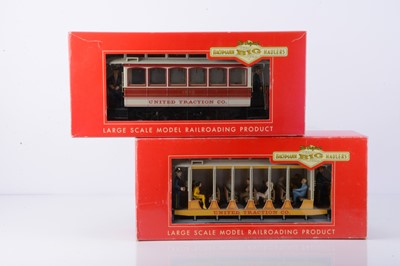 Lot 817 - Bachmann G Scale (gauge 1) Electric Trams (2)