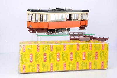 Lot 820 - A Freelance G Scale (gauge 1) 'Glasgow Corporation' Electric Tram