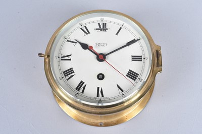 Lot 445 - A Smith's Astral Maritime Bulkhead Clock