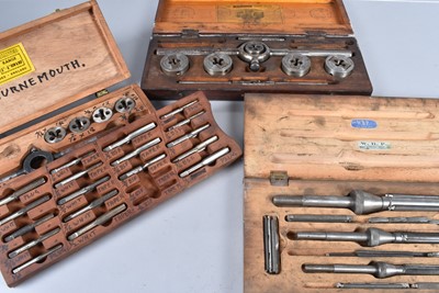 Lot 517 - A vintage Little Giant Screw Plate set by Well Bros Company