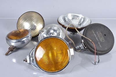 Lot 531 - A group of six Automotive lamps