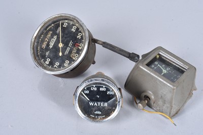 Lot 536 - Three British Jaeger Automotive dials