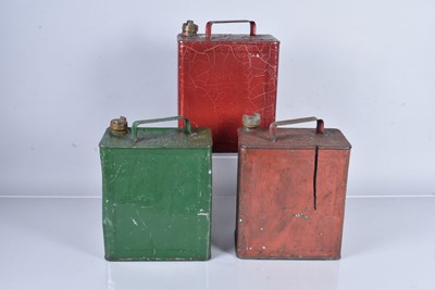 Lot 540 - Three WWII War Department 2 gallon Cans