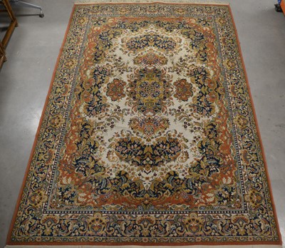 Lot 403 - A 20th century wool on cotton rug