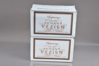 Lot 5 - Twelve bottles of Armand Vezien Cuvee Armand Vezien Champagne