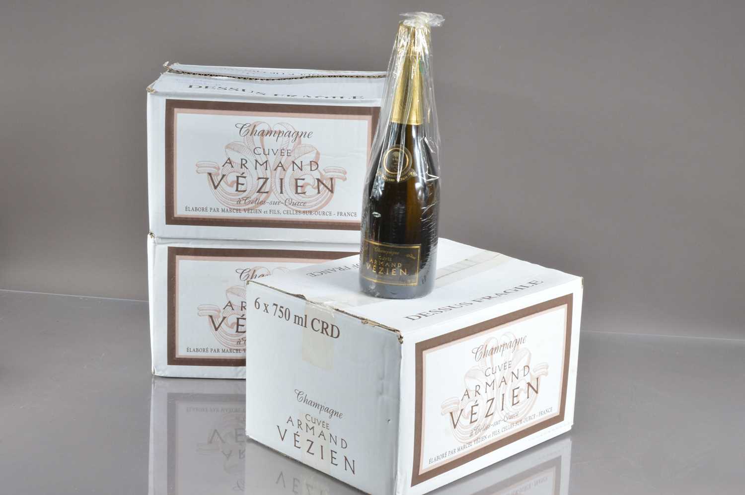 Lot 6 - Eighteen bottles of Armand Vezien Cuvee Armand Vezien Champagne
