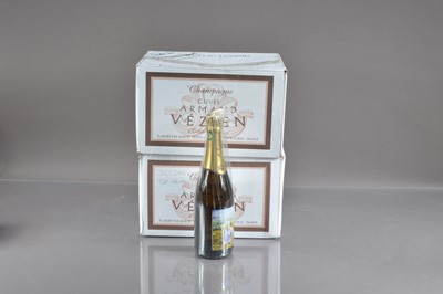Lot 9 - Twelve bottles of Armand Vezien Cuvee du Cinquantenaire Champagne